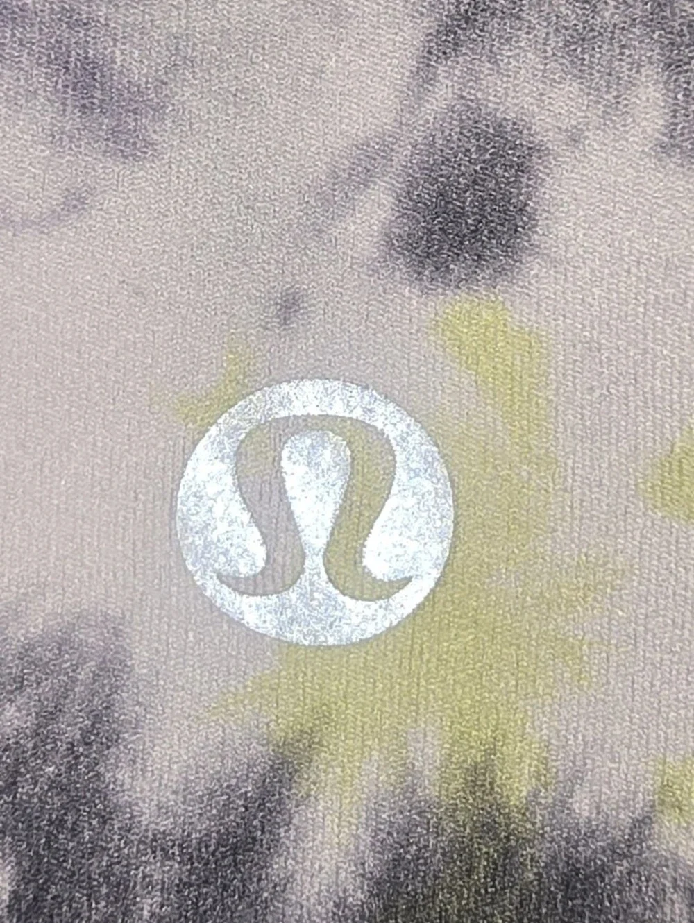 Lululemon Align High-Rise Radial Tie Dye Mauve Grey Multi Crop Leggings Size: 2